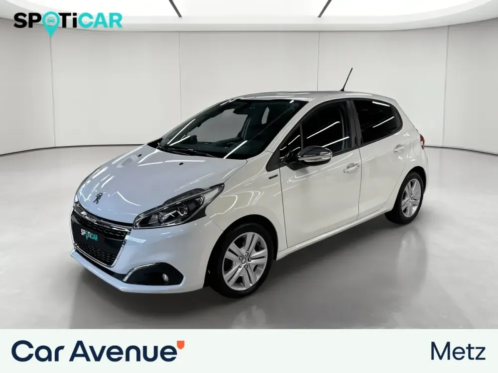 Peugeot 208 p. opaque blanc banquise d'occasion