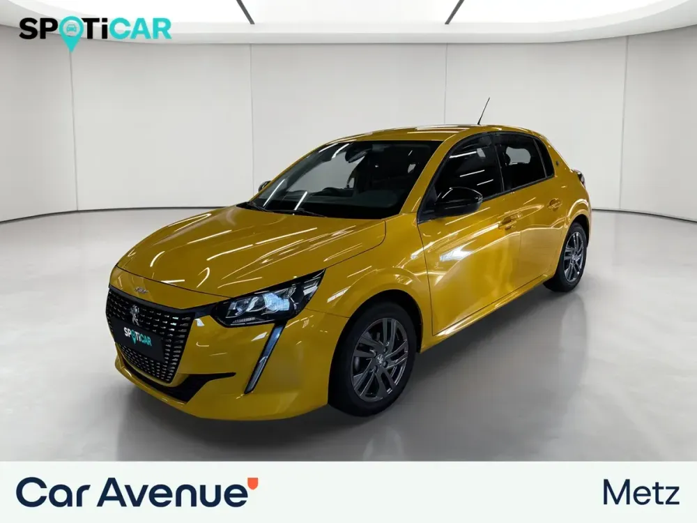 Peugeot 208 teinte m. jaune faro d'occasion
