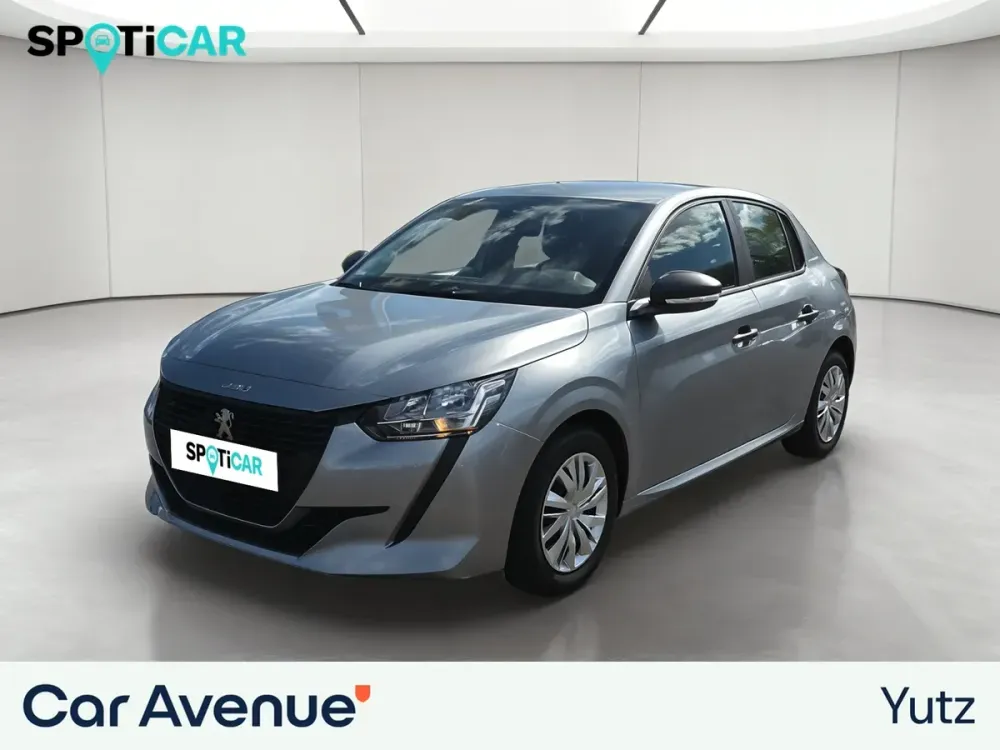 Peugeot 208 gris d'occasion