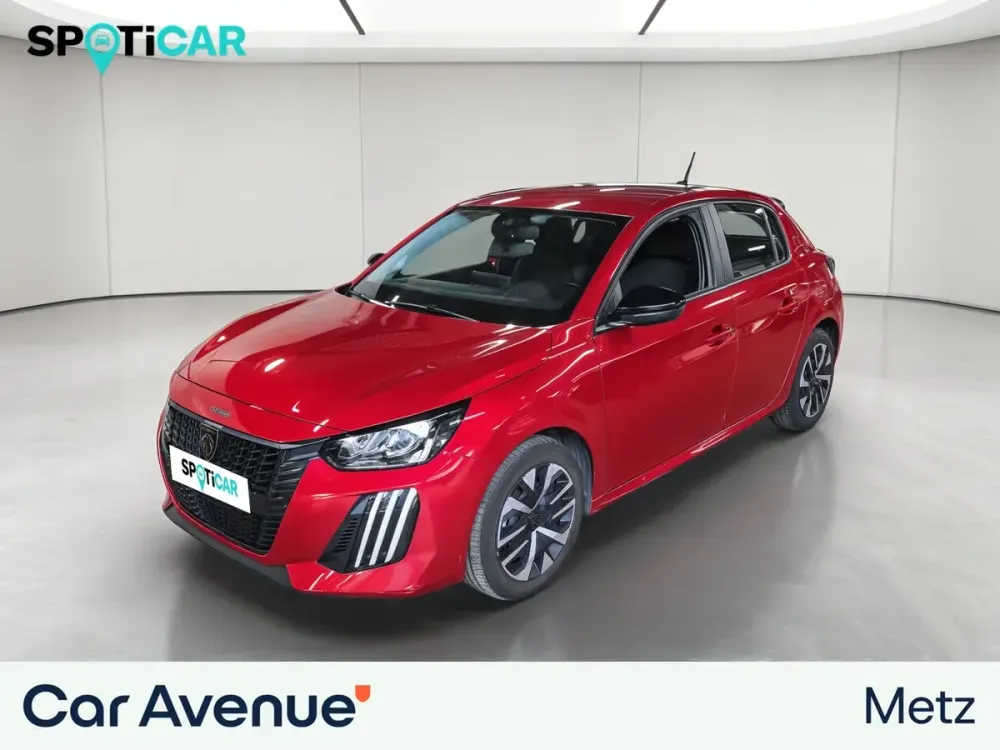 Peugeot 208 teinte spéciale rouge elixir d'occasion