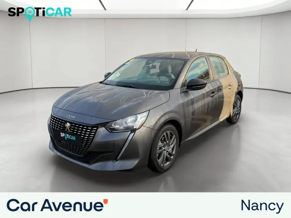 Peugeot 208 gris d'occasion