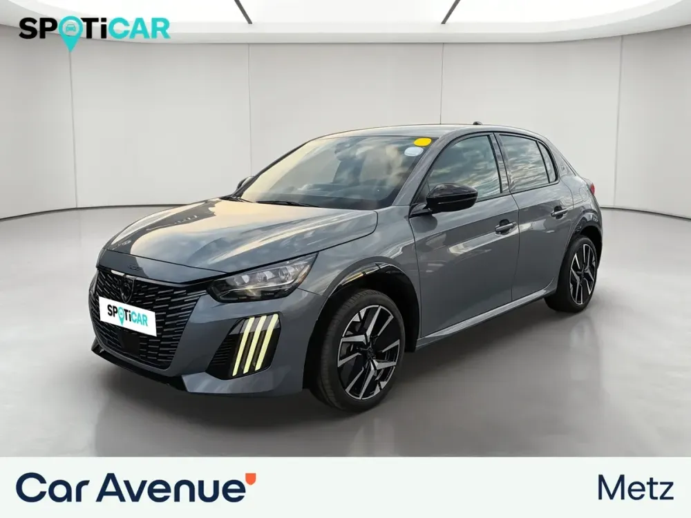 Peugeot 208 gris d'occasion