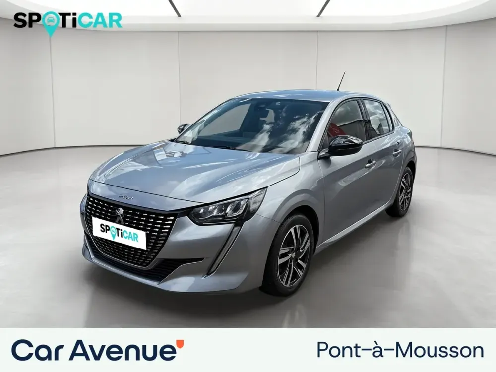Peugeot 208 gris d'occasion