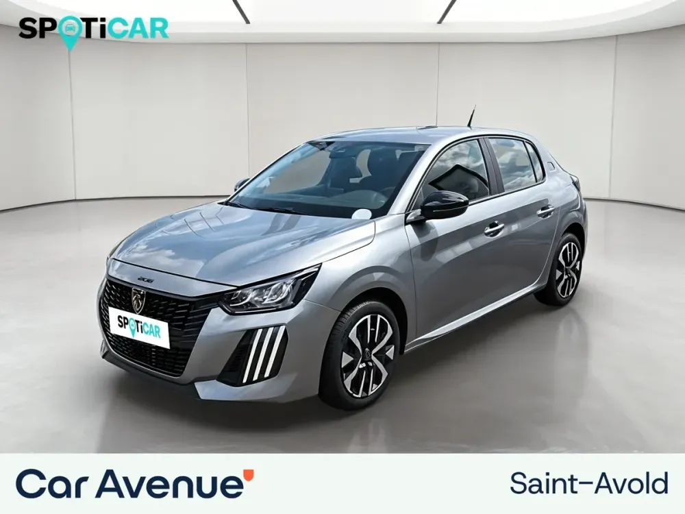 Peugeot 208 p. m. gris acier d'occasion