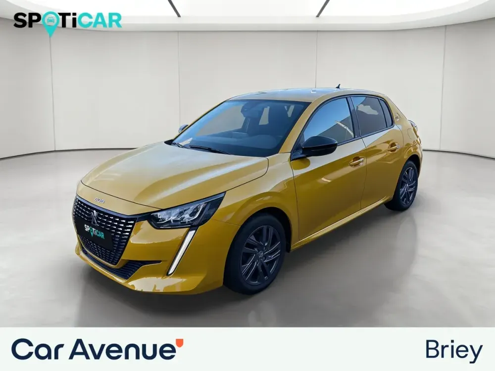 Peugeot 208 teinte m. jaune faro d'occasion