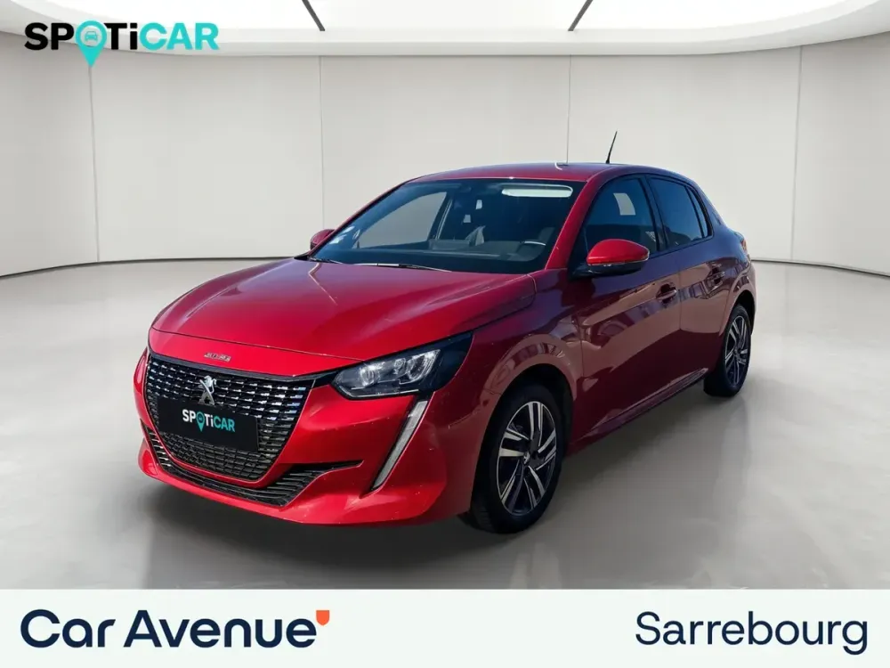 Peugeot 208 rouge d'occasion