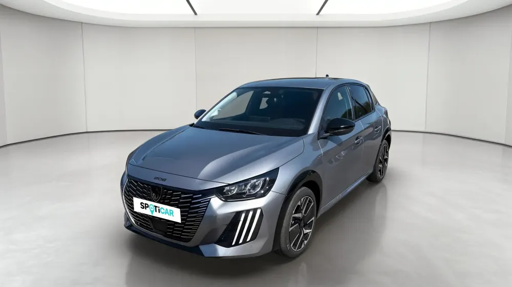 Peugeot 208 gris d'occasion