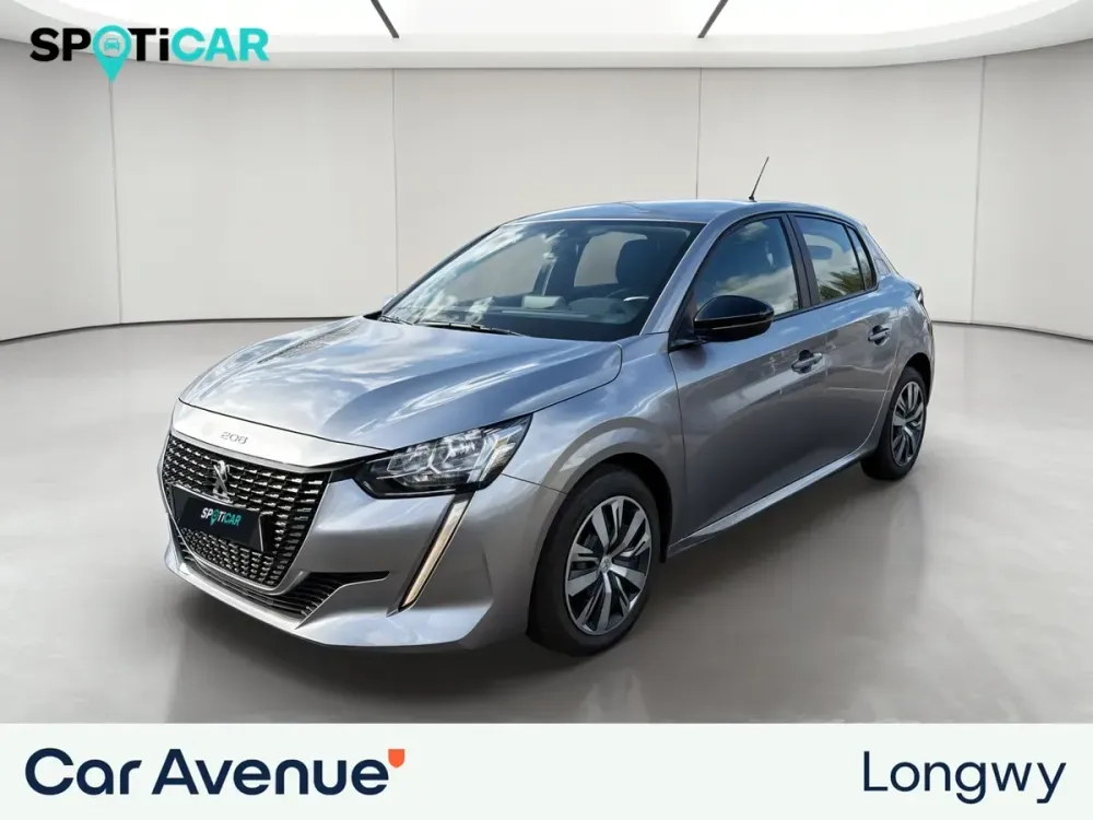 Peugeot 208 p. m. gris acier d'occasion