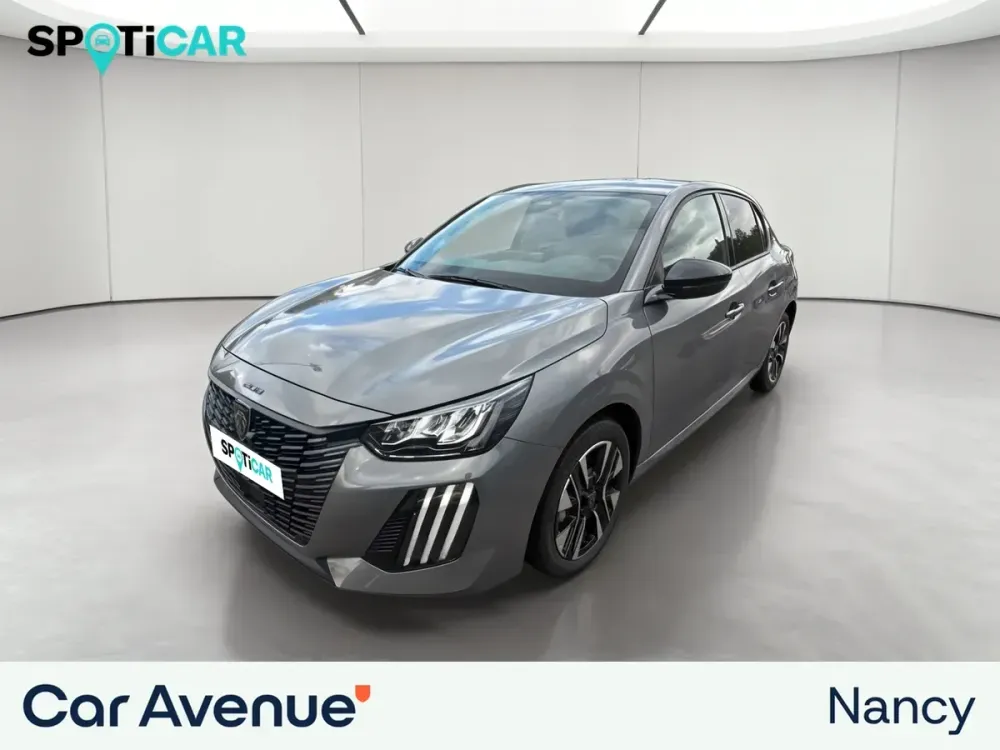 Peugeot 208 gris d'occasion