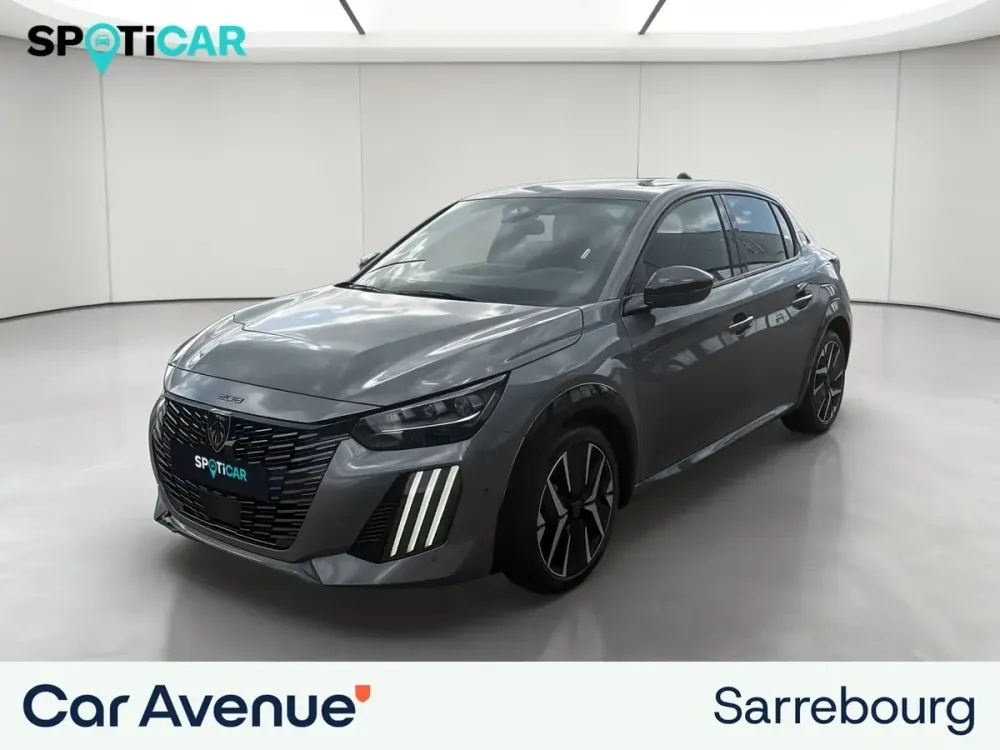 Peugeot 208 gris neuf