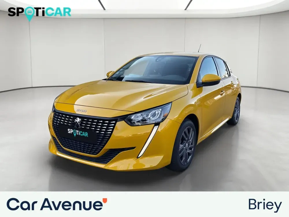 Peugeot 208 teinte m. jaune faro d'occasion