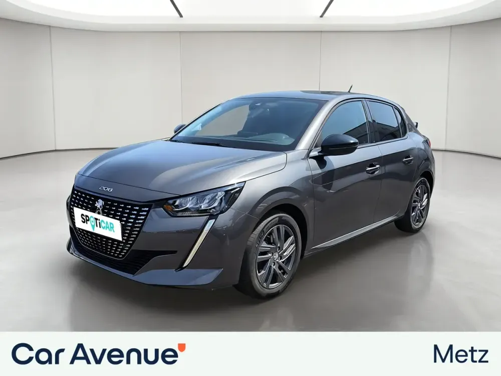 Peugeot 208 jaune d'occasion
