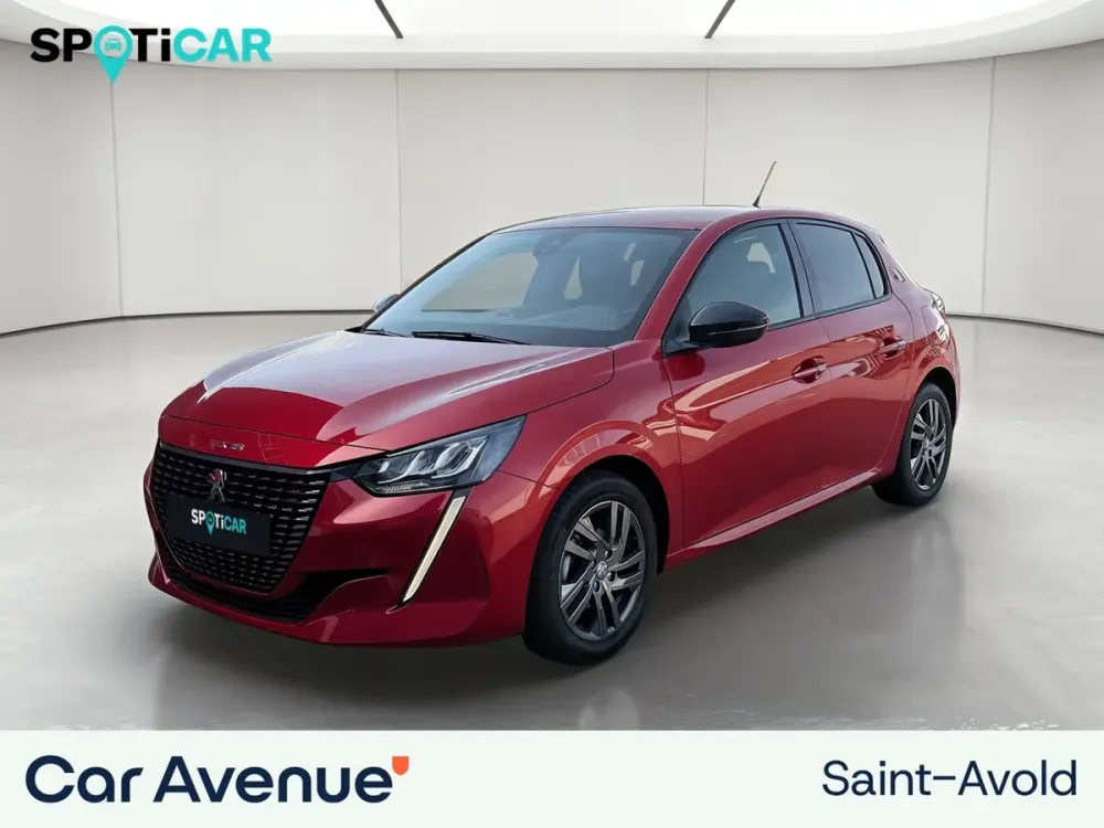 Peugeot 208 teinte spéciale rouge elixir d'occasion
