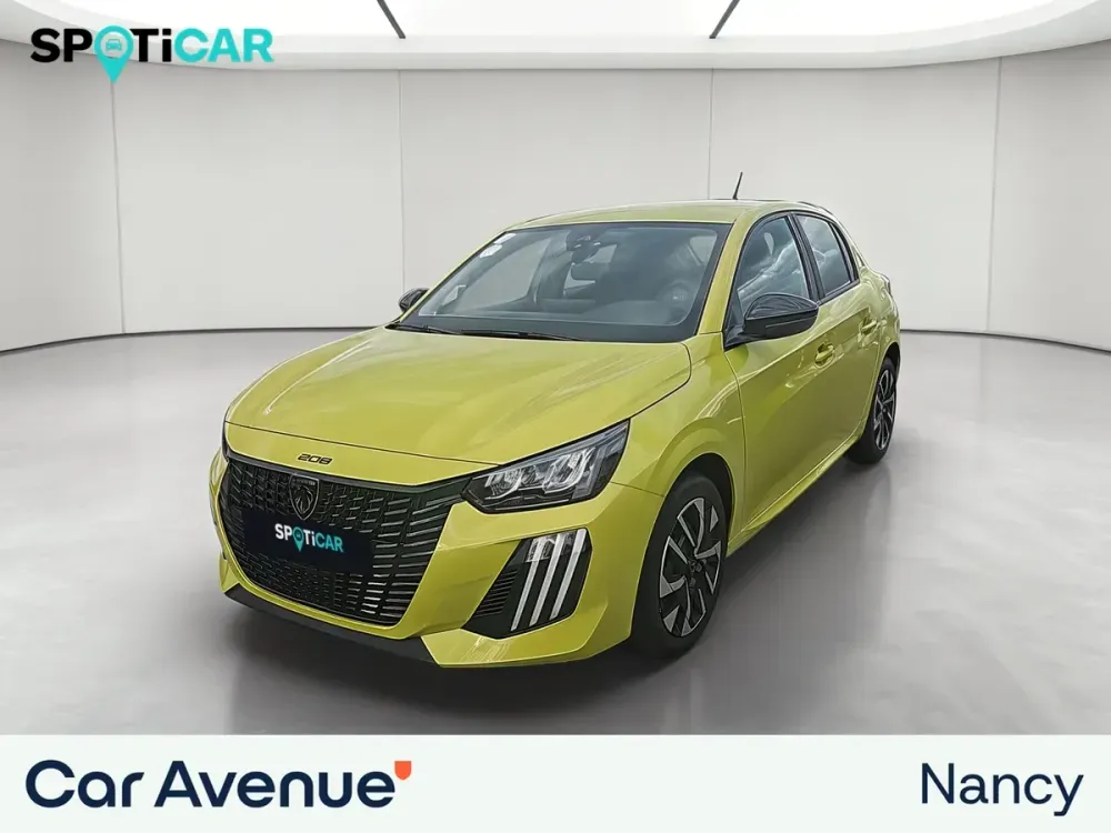 Peugeot 208 jaune agueda (m) d'occasion