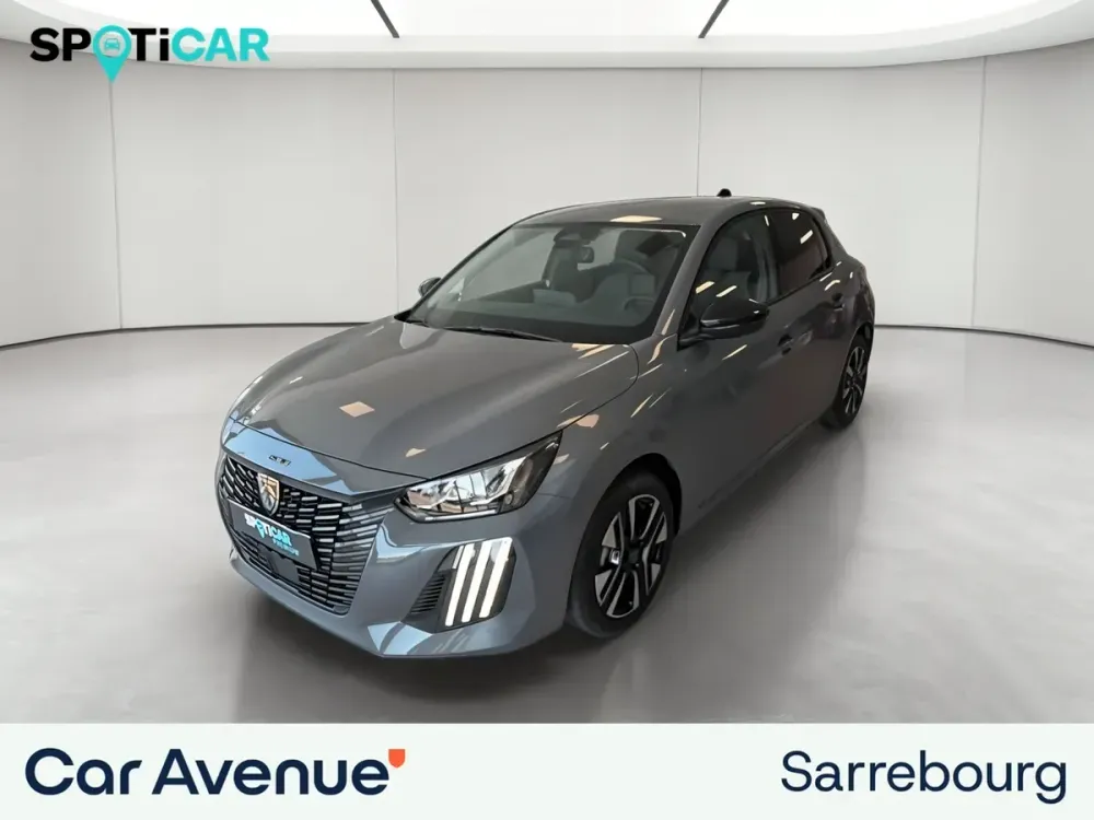 Peugeot 208 gris d'occasion