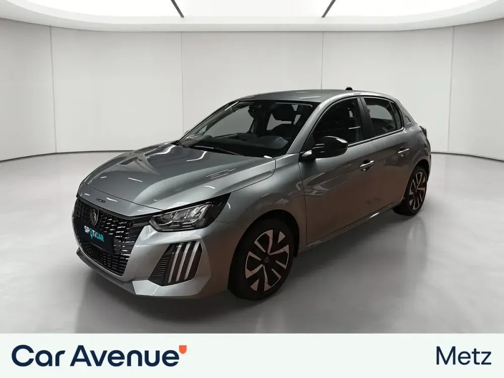 Peugeot 208 gris artense neuf