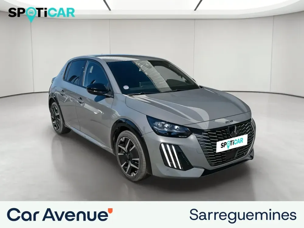 Peugeot 208 noir d'occasion