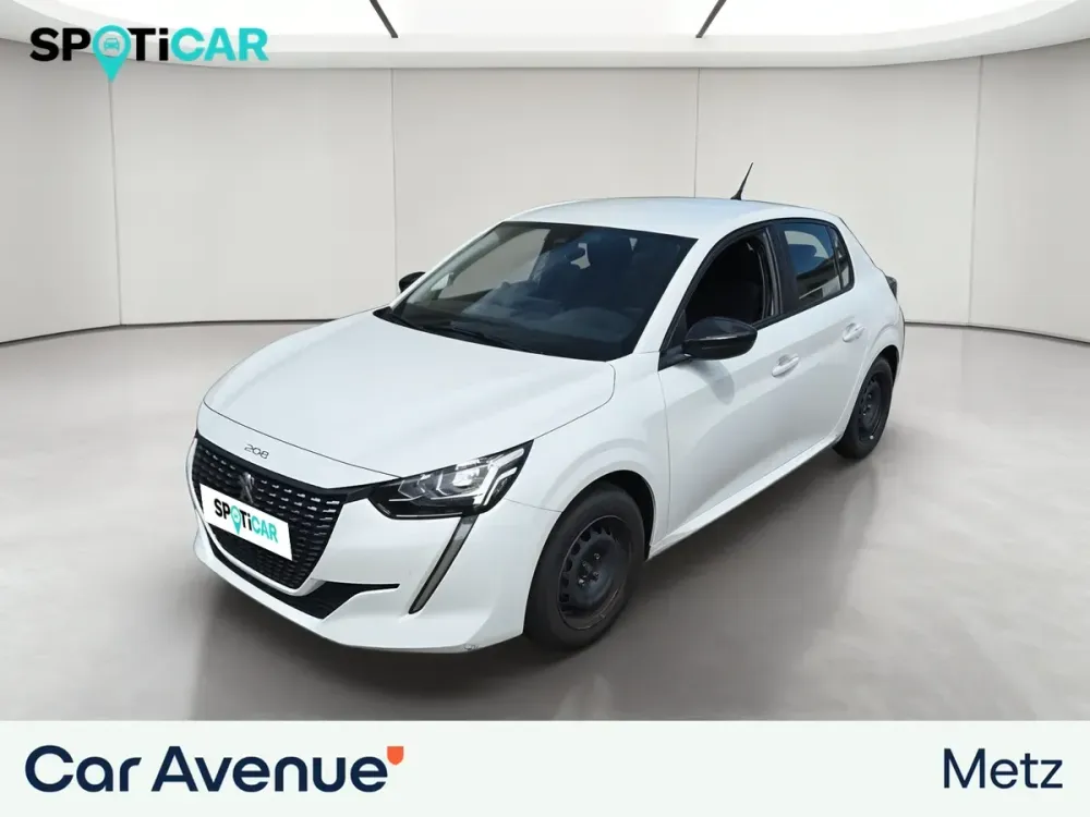 Peugeot 208 blanc banquise (o) d'occasion