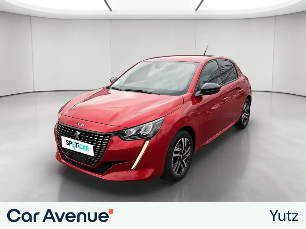 Peugeot 208 rouge d'occasion