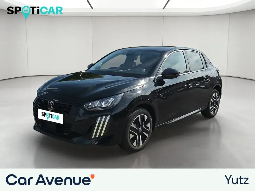 Peugeot 208 noir d'occasion