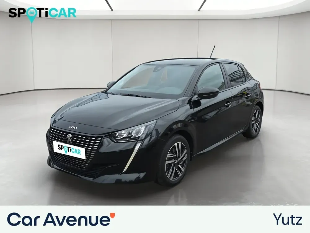 Peugeot 208 noir d'occasion