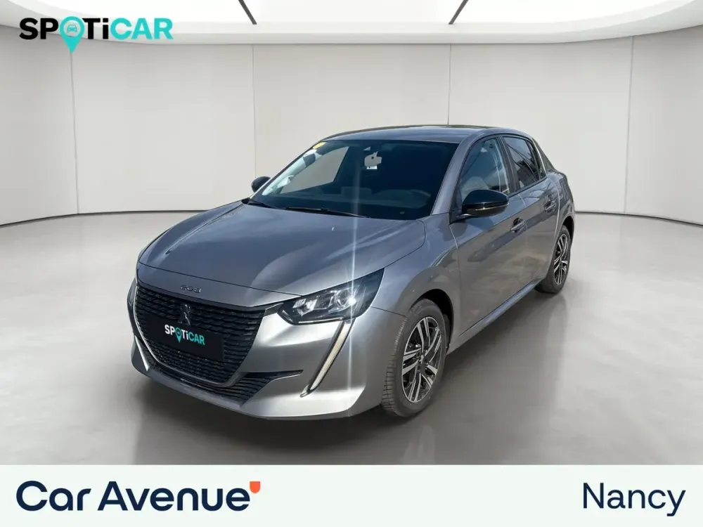 Peugeot 208 gris d'occasion