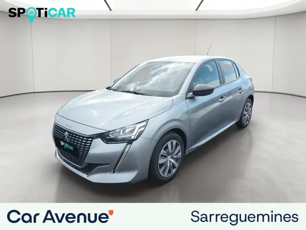 Peugeot 208 p. m. gris acier d'occasion