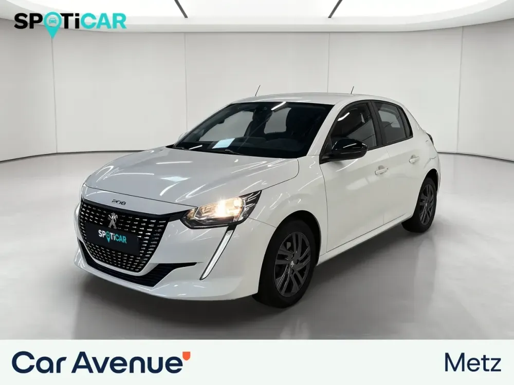 Peugeot 208 p. opaque blanc banquise d'occasion