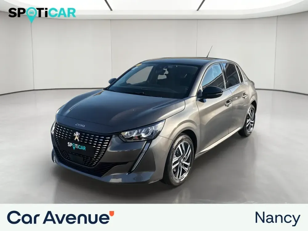 Peugeot 208 gris d'occasion