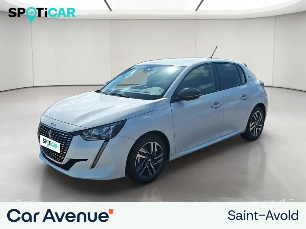 Peugeot 208 teinte opaque blanc banquise d'occasion