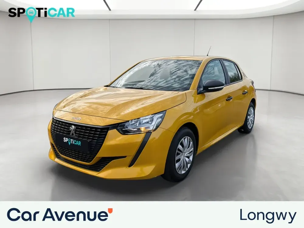 Peugeot 208 teinte m. jaune faro d'occasion