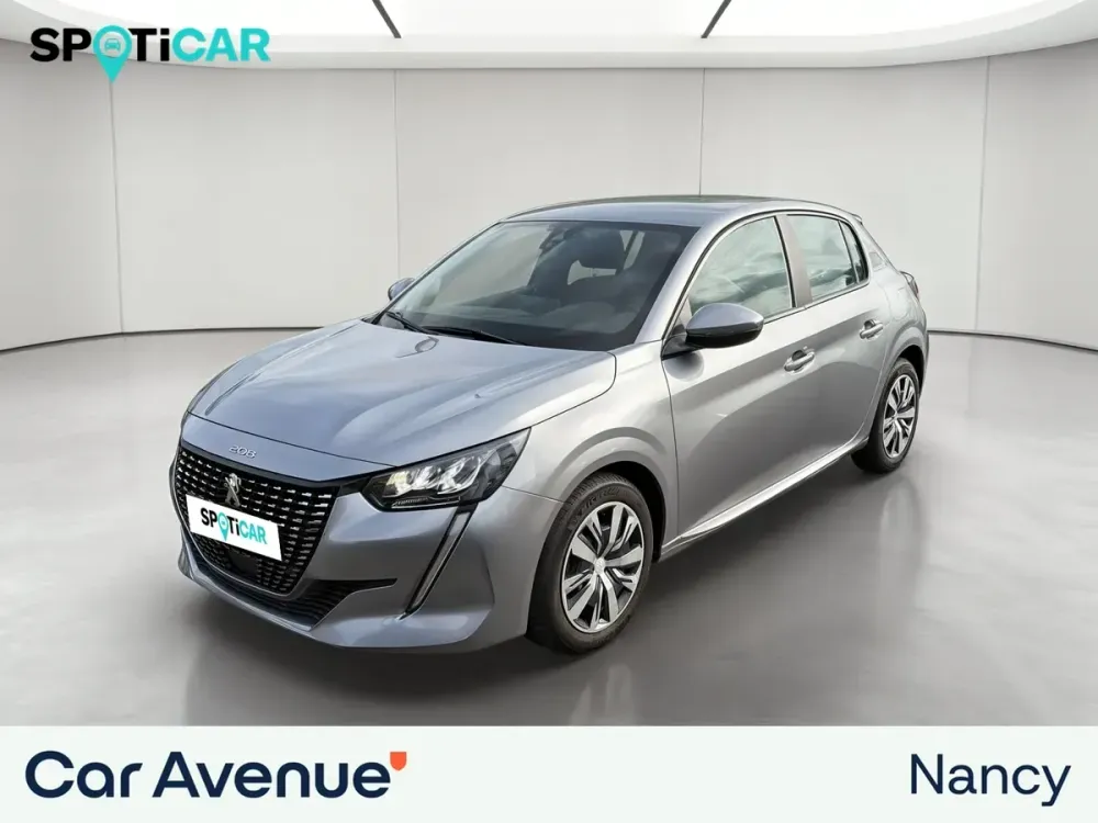 Peugeot 208 gris d'occasion