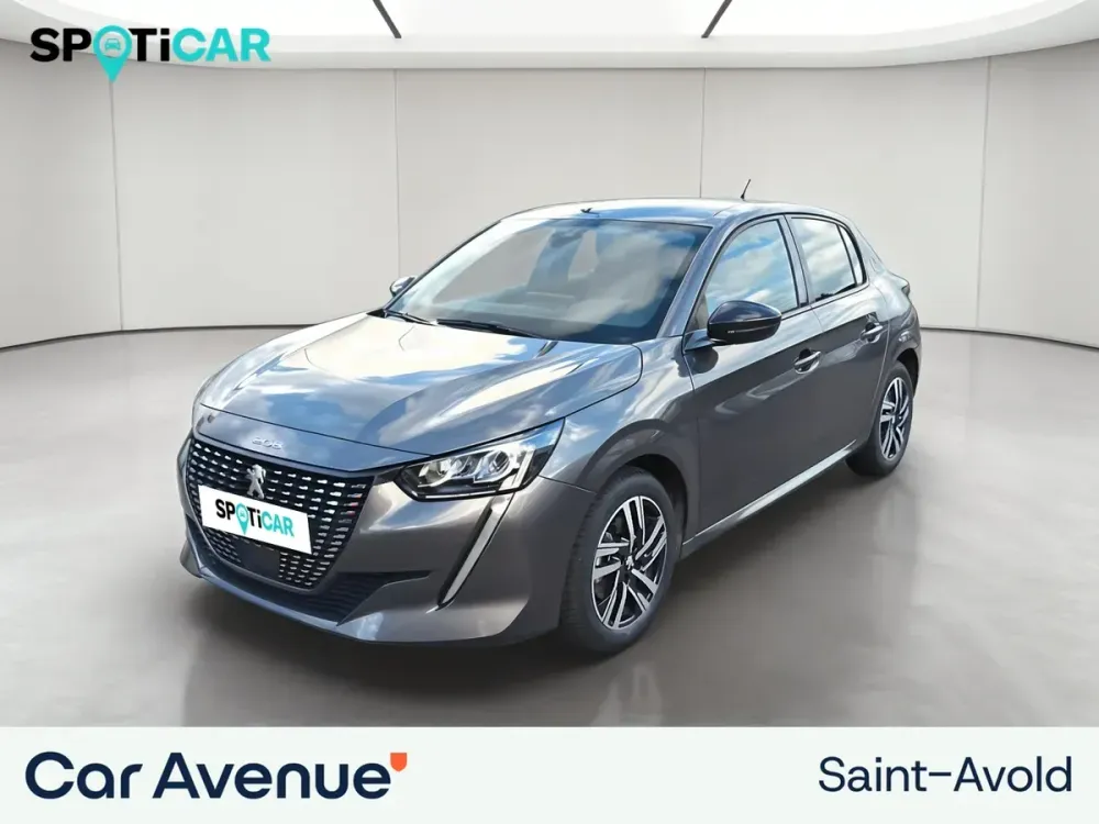 Peugeot 208 p. m. gris platinium d'occasion