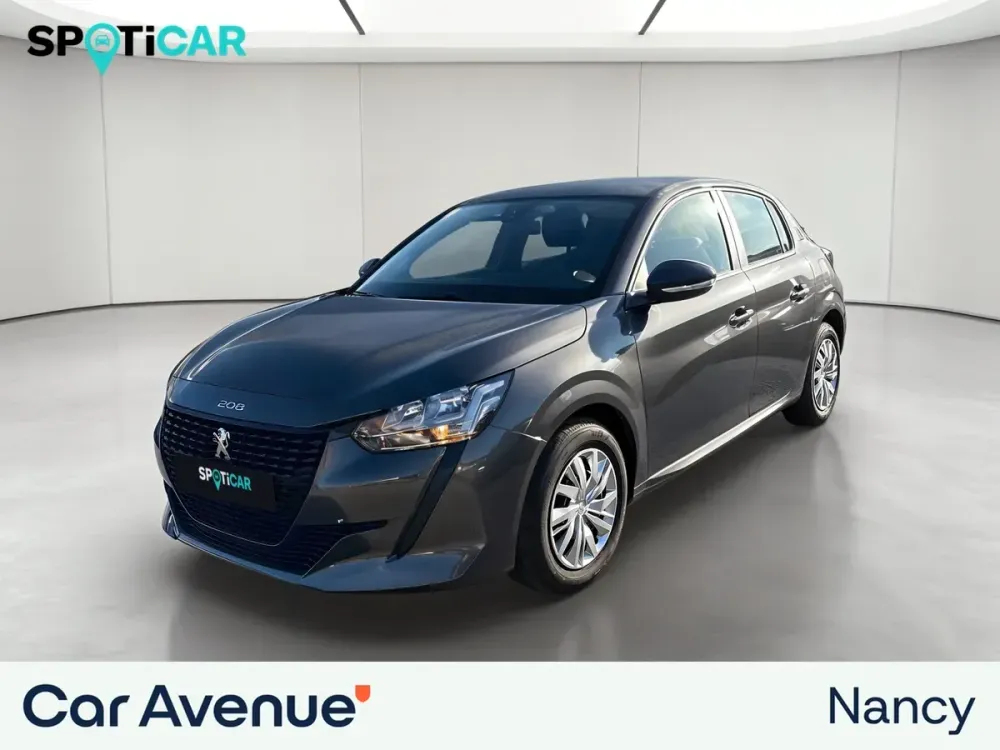 Peugeot 208 gris d'occasion