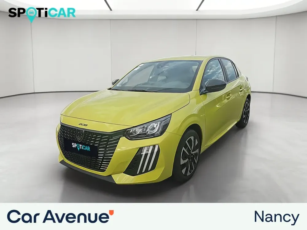 Peugeot 208 jaune agueda (m) d'occasion