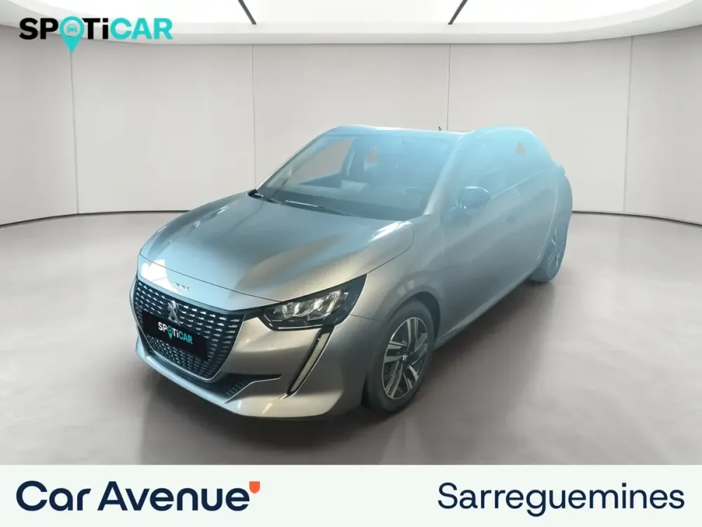 Peugeot 208 p. m. gris acier d'occasion