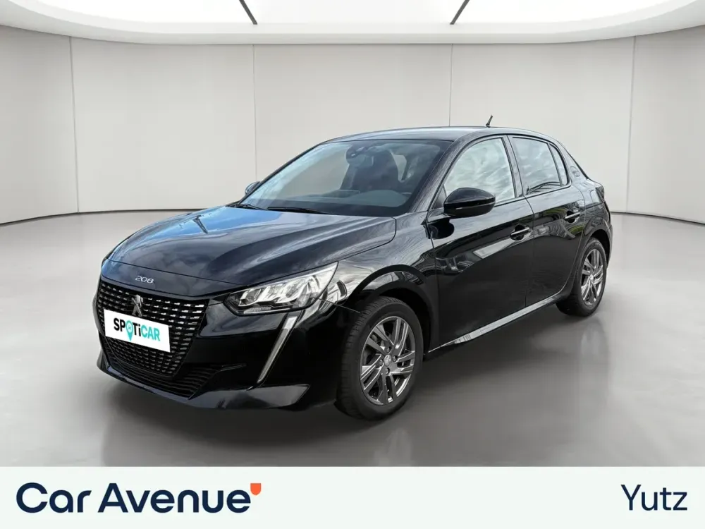 Peugeot 208 noir d'occasion