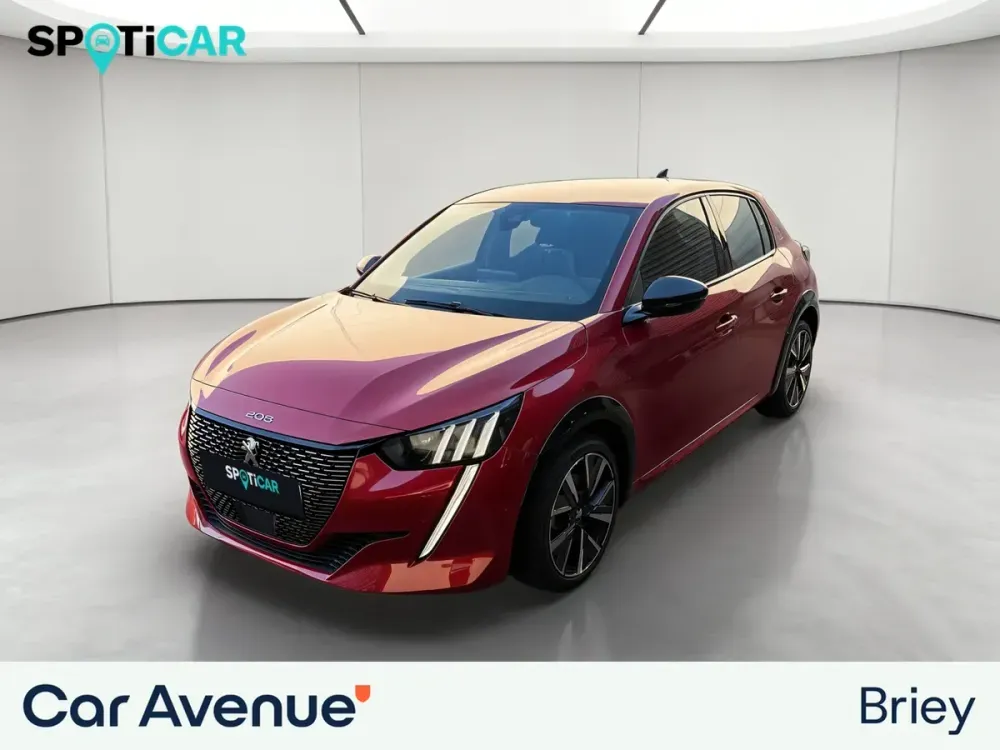 Peugeot 208 rouge d'occasion