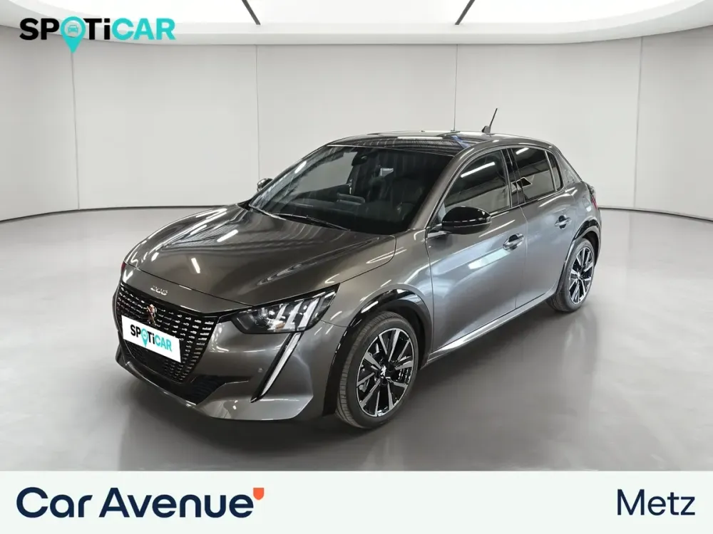 Peugeot 208 gris platinium p. m. d'occasion