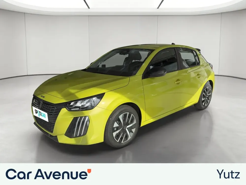 Peugeot 208 jaune agueda (m) neuf
