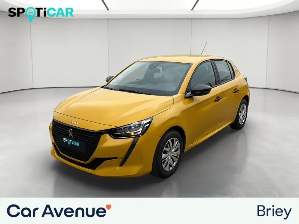 Peugeot 208 Affaire jaune d'occasion