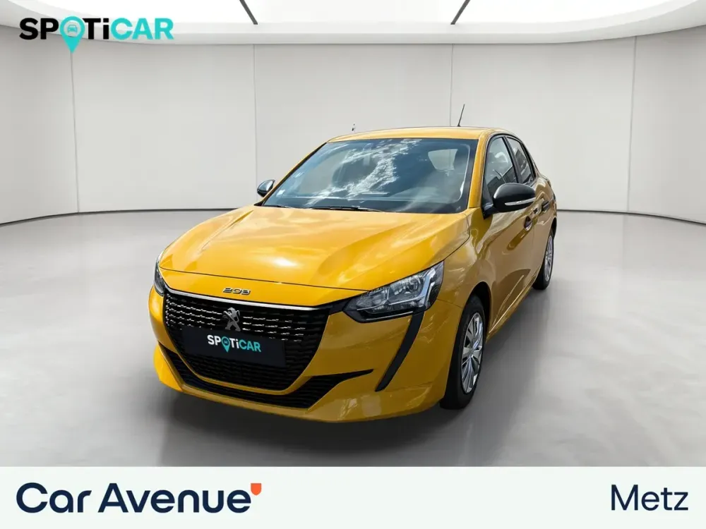 Peugeot 208 teinte m. jaune faro d'occasion