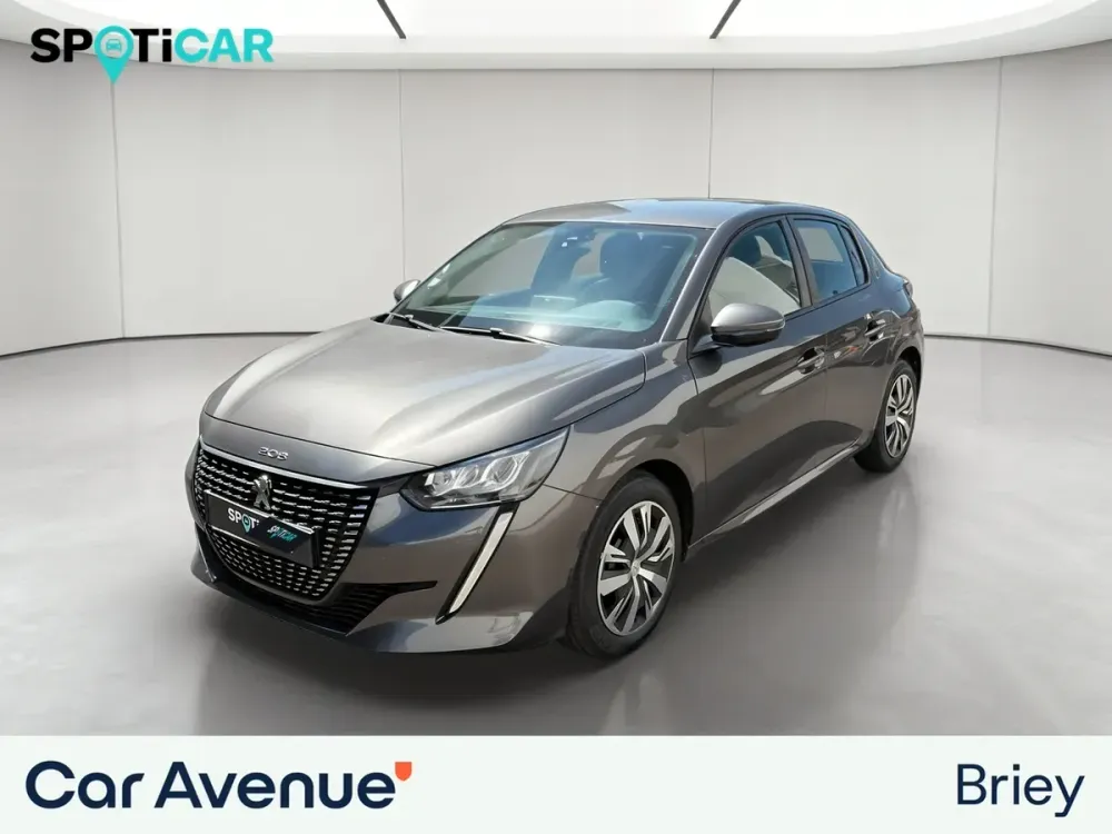 Peugeot 208 BUSINESS gris d'occasion