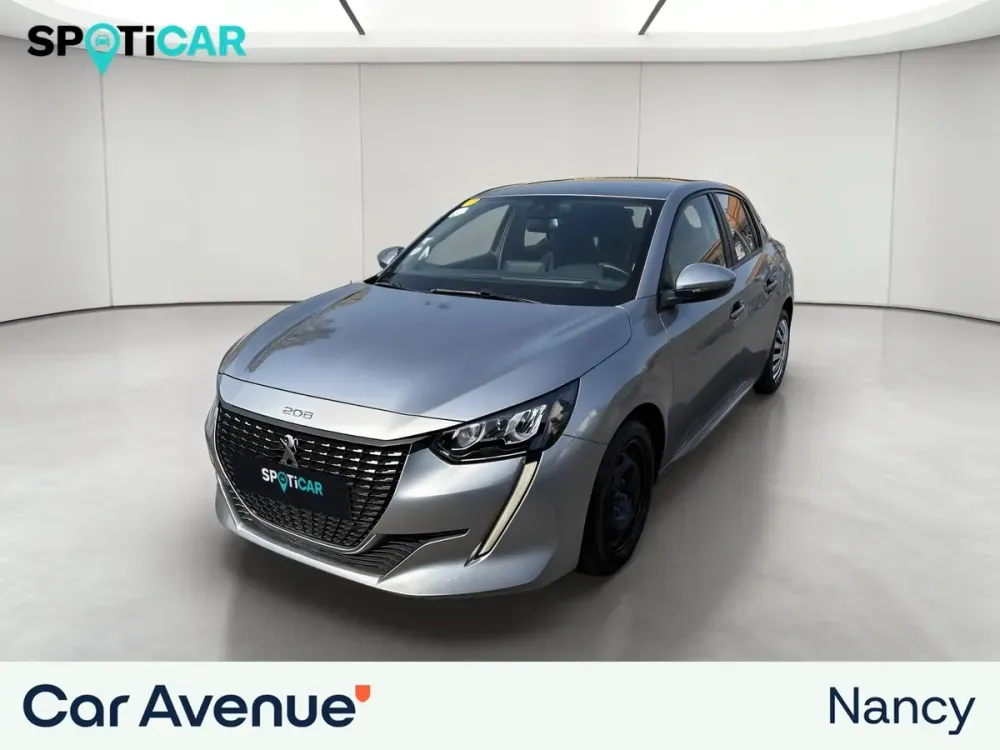 Peugeot 208 gris d'occasion