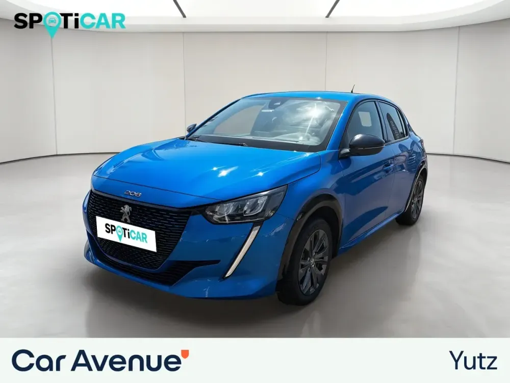 Peugeot 208 bleu vertigo (v) d'occasion