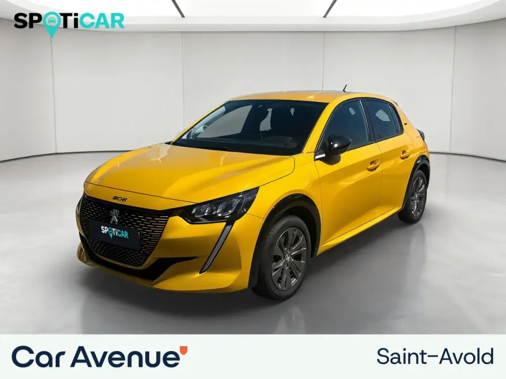 Peugeot 208 ELECTRIQUE teinte m. jaune faro d'occasion