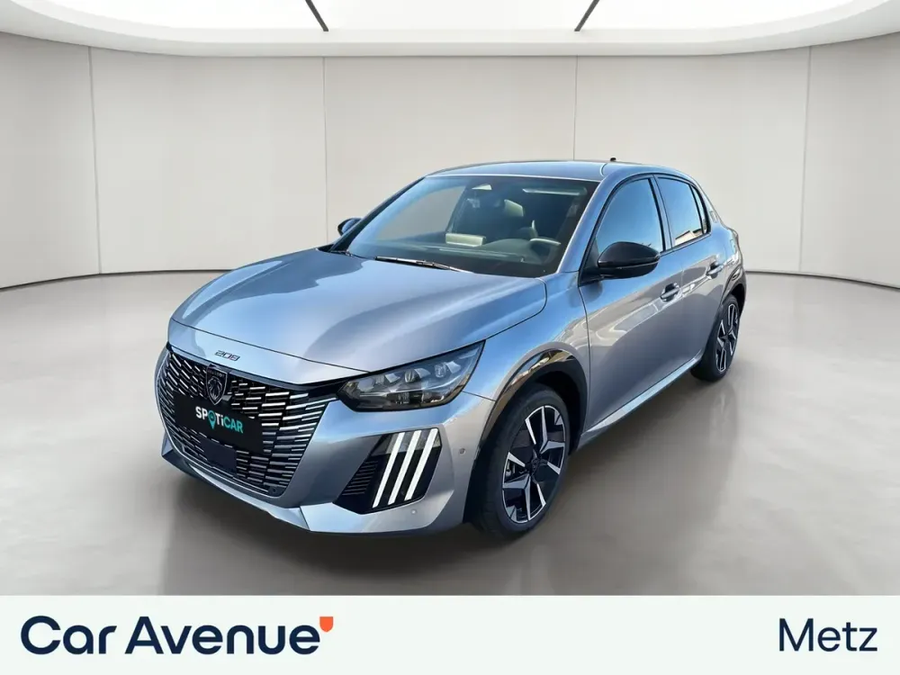 Peugeot 208 gris artense neuf