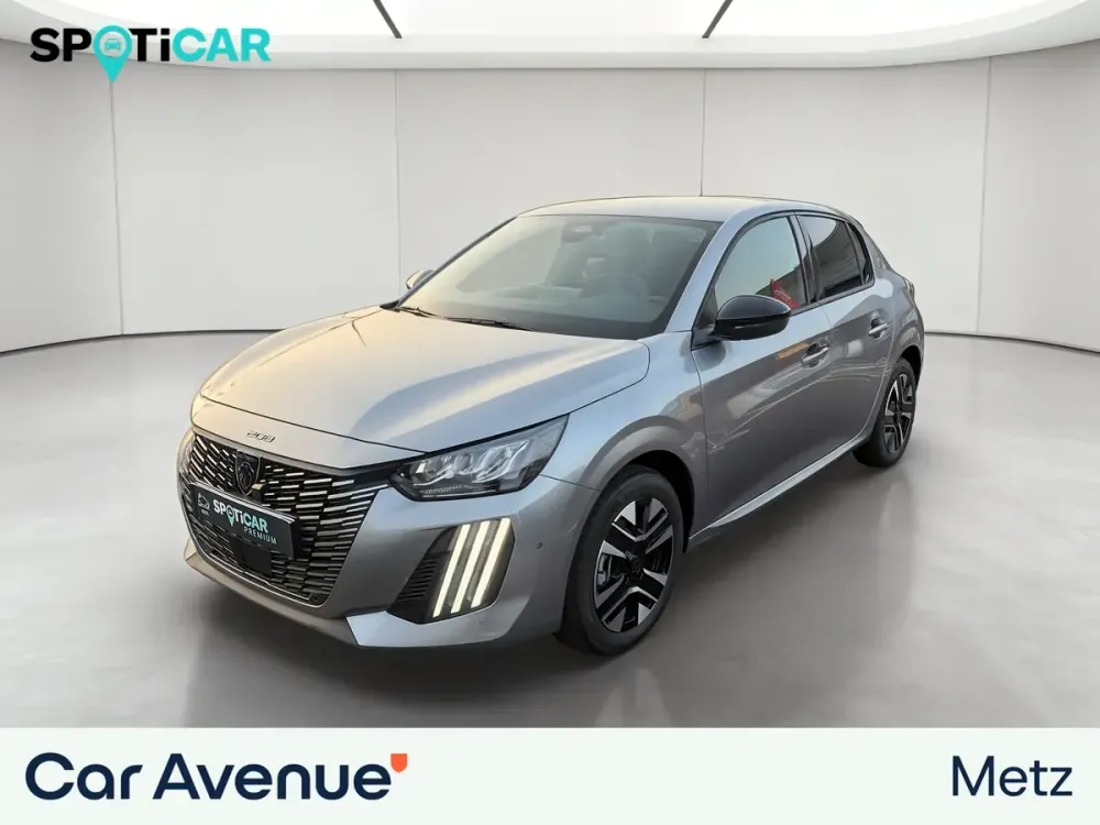 Peugeot 208 gris d'occasion