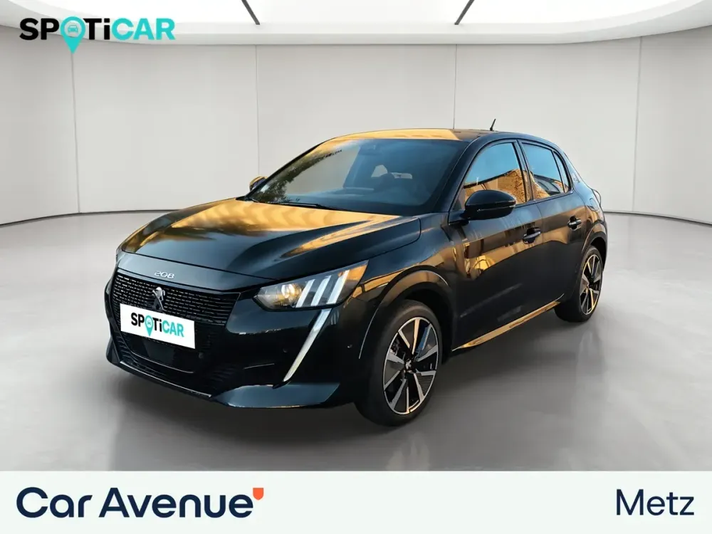 Peugeot 208 noir d'occasion