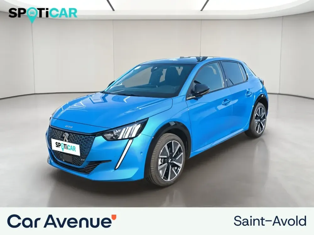 Peugeot 208 ELECTRIQUE p. tri-couches bleu vertigo d'occasion